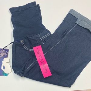 Bella Vida Maternity Capri Jeans